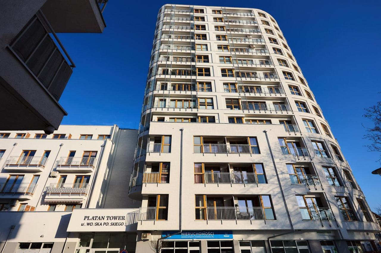 Golden Hour Apartments - Platan Tower Świnoujście Exterior foto