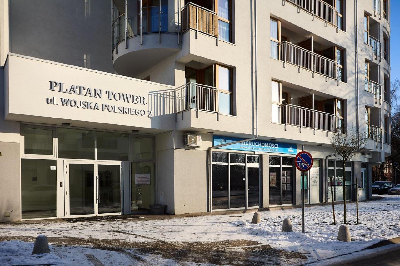 Golden Hour Apartments - Platan Tower Świnoujście Exterior foto