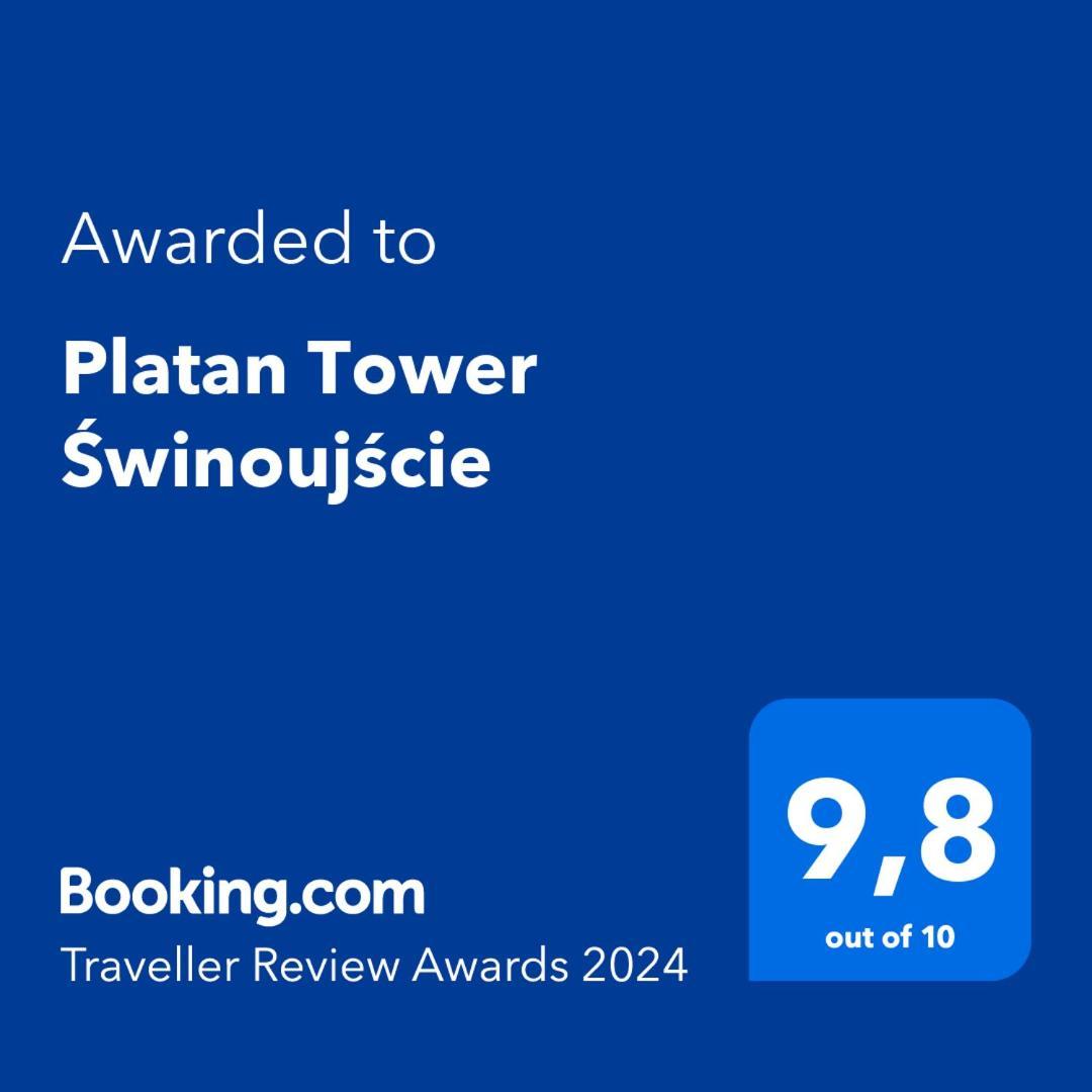 Golden Hour Apartments - Platan Tower Świnoujście Exterior foto