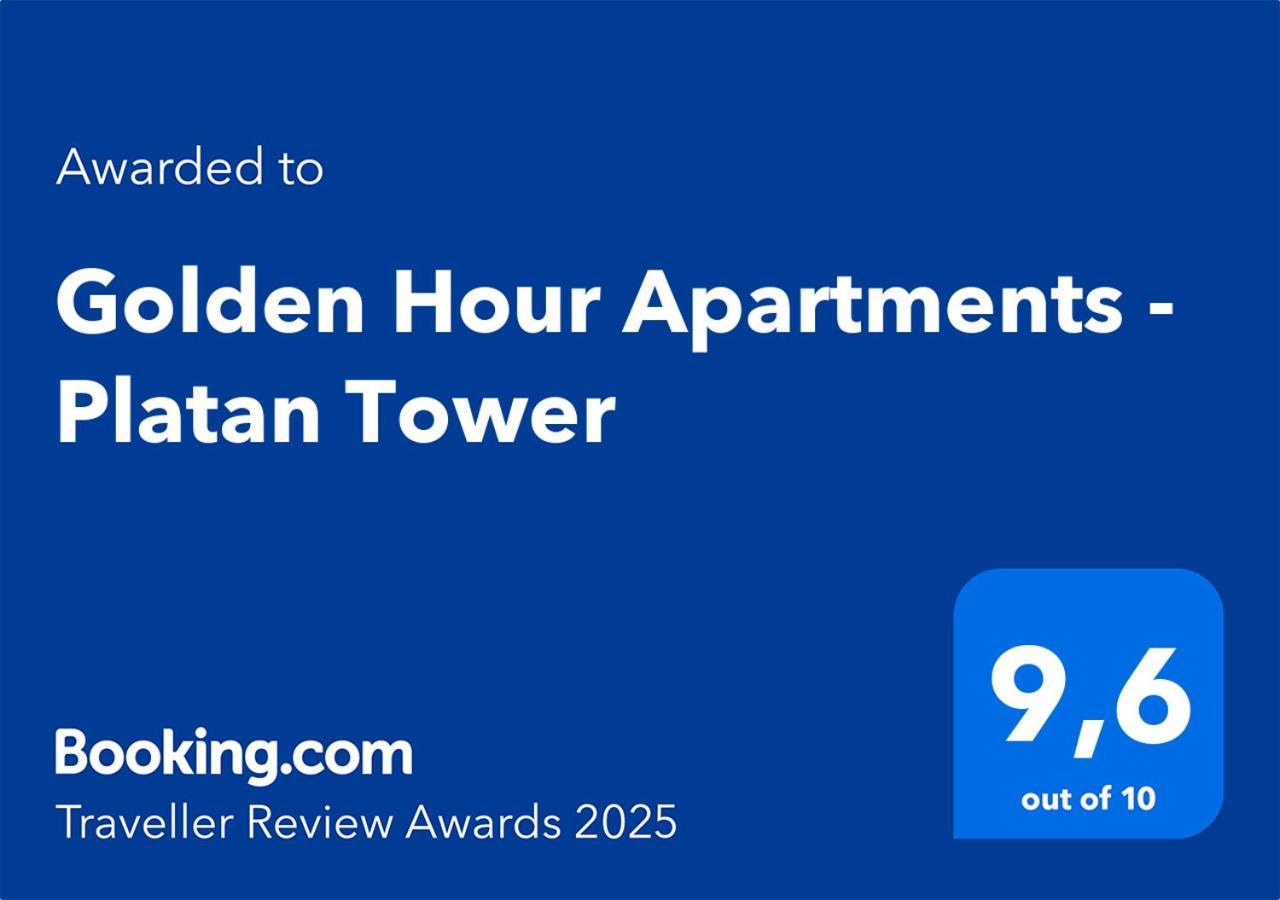 Golden Hour Apartments - Platan Tower Świnoujście Exterior foto